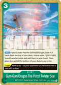 Gum-Gum Dragon Fire Pistol Twister Star OP10-039 One Piece TCG