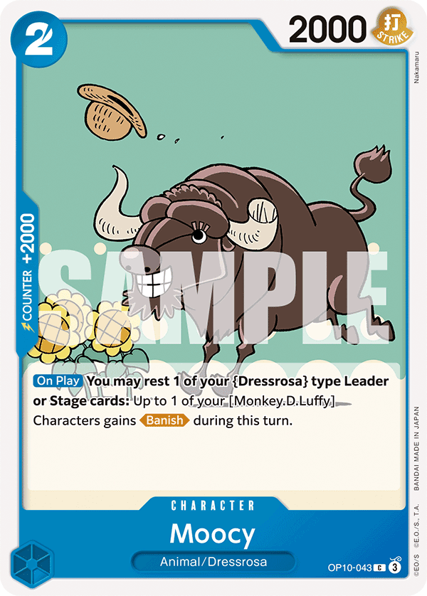 Moocy OP10-043 One Piece TCG