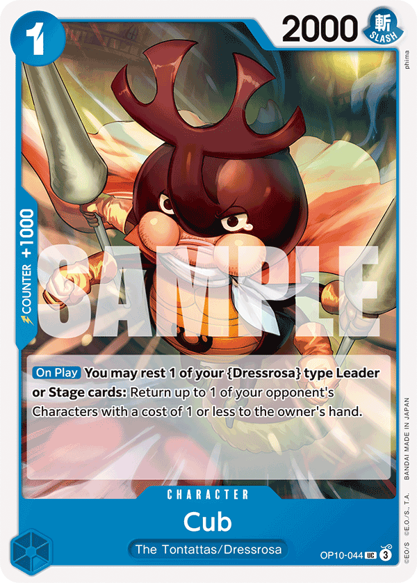 Cub OP10-044 One Piece TCG