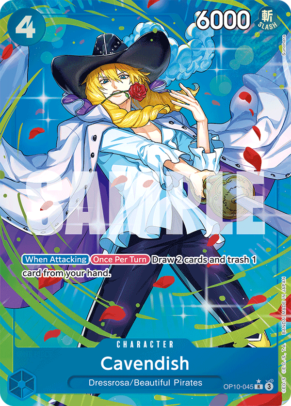 Cavendish (045) (Parallel) OP10-045_p1 One Piece TCG