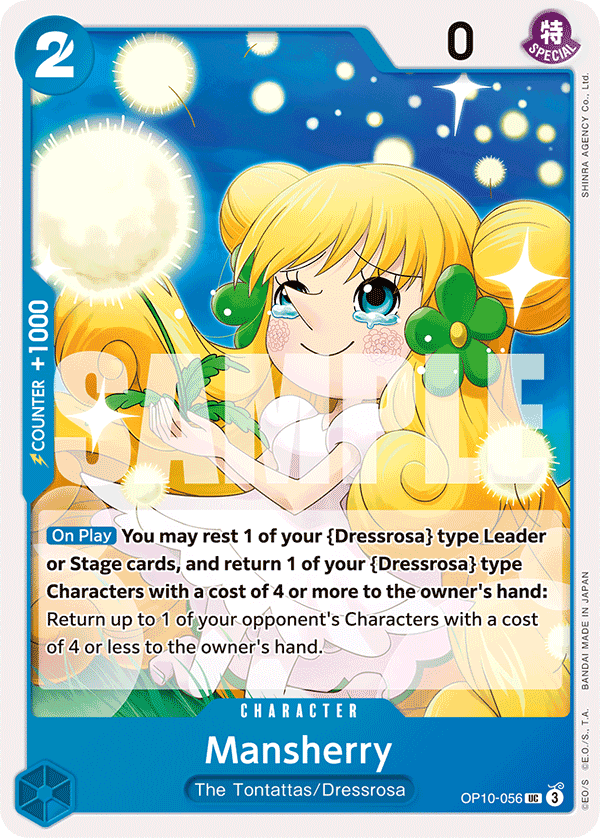 Mansherry OP10-056 One Piece TCG