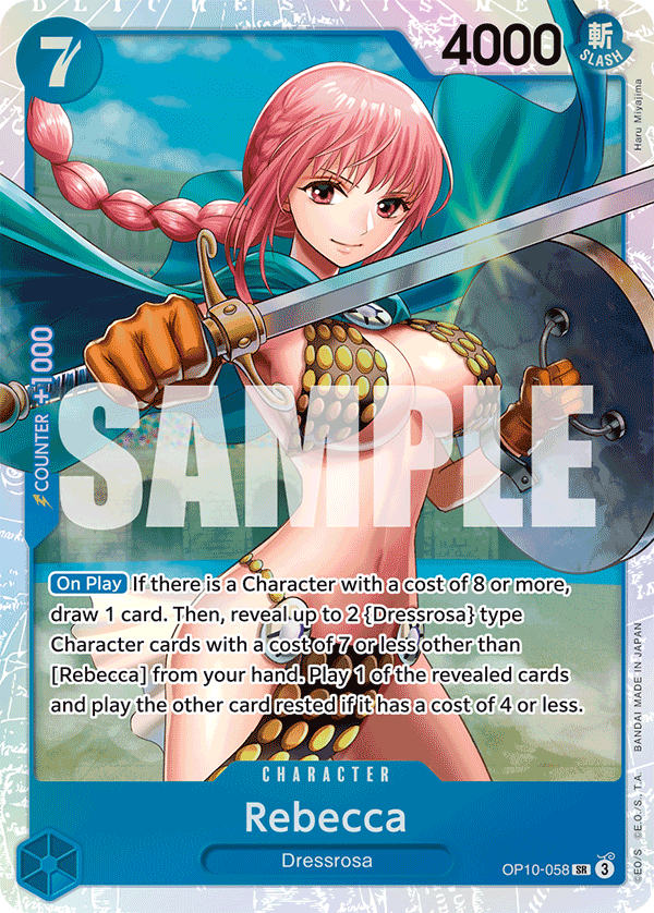 Rebecca OP10-058 One Piece TCG