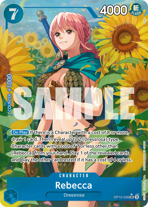 Rebecca (Parallel) OP10-058_p1 One Piece TCG