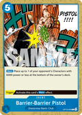Barrier-Barrier Pistol OP10-060 One Piece TCG