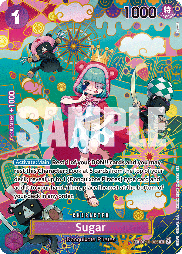 Sugar - OP10-065 (SP) OP10-065_p1 One Piece TCG