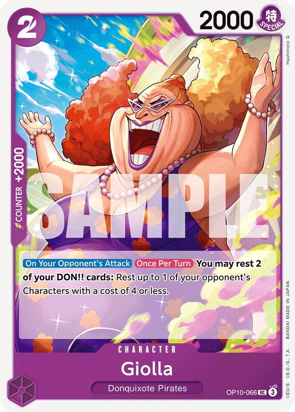 Giolla OP10-066 One Piece TCG