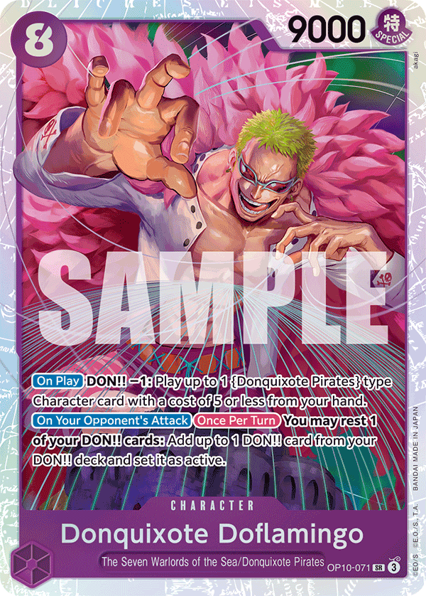 Donquixote Doflamingo OP10-071 One Piece TCG
