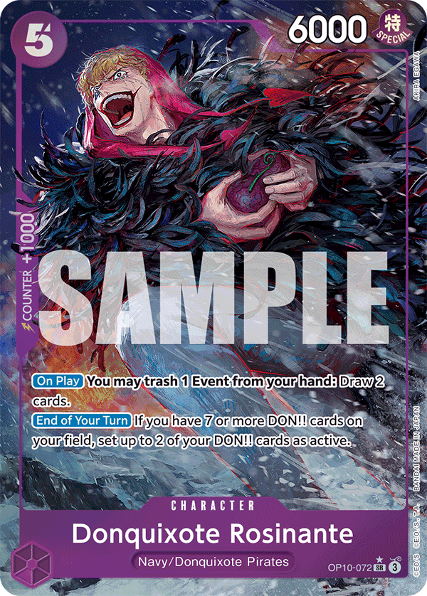 Donquixote Rosinante (Parallel) OP10-072_p1 One Piece TCG