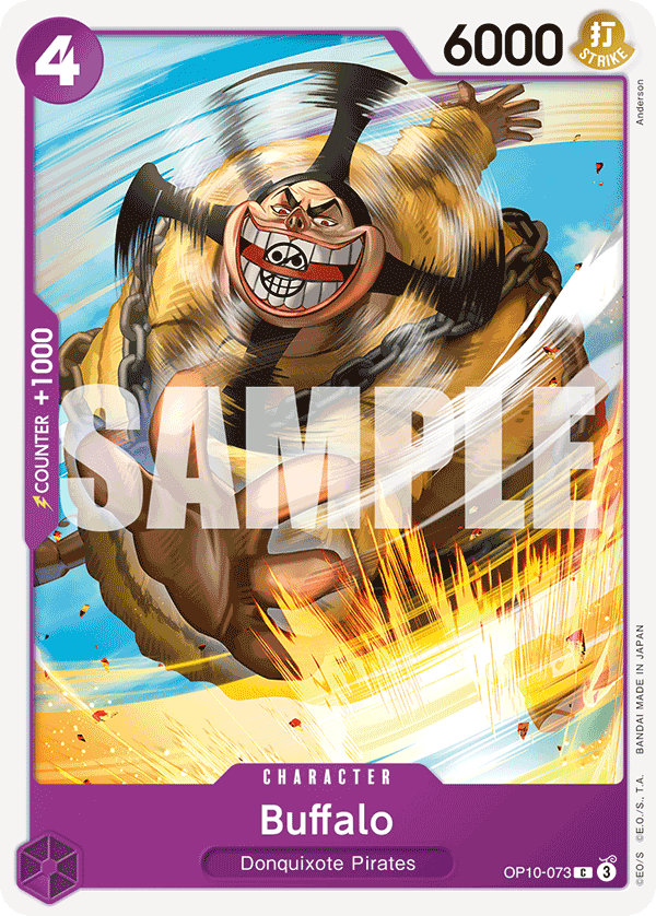 Buffalo OP10-073 One Piece TCG