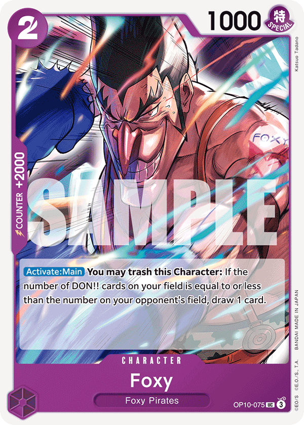 Foxy OP10-075 One Piece TCG