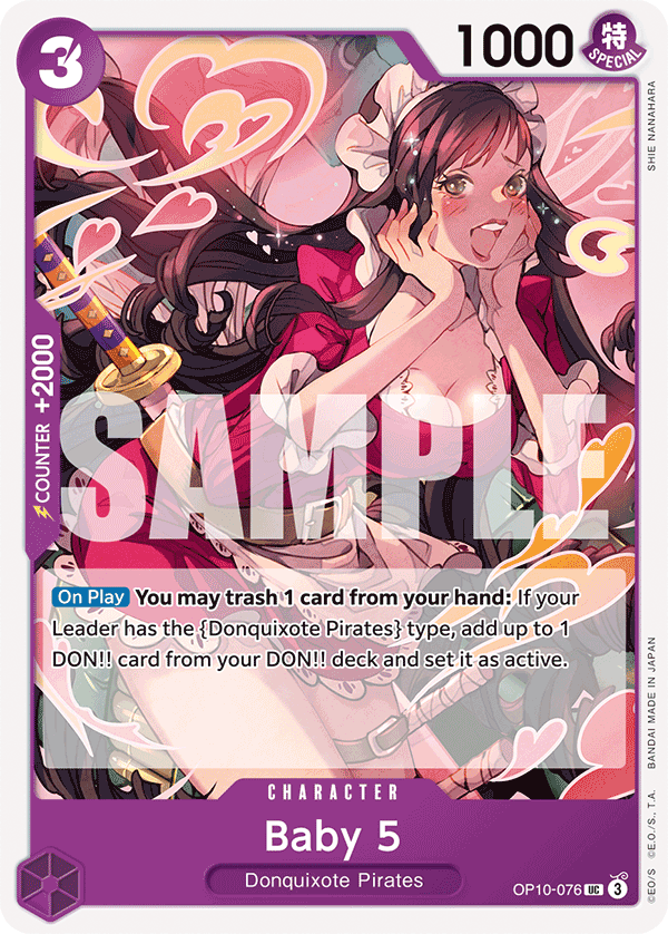 Baby 5 OP10-076 One Piece TCG