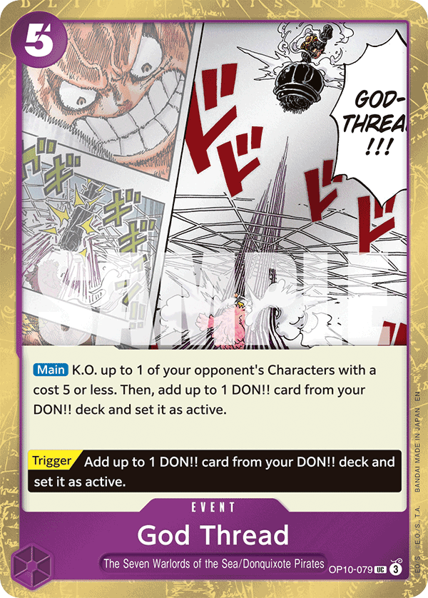 God Thread (Pirate Foil) OP10-079_p1 One Piece TCG