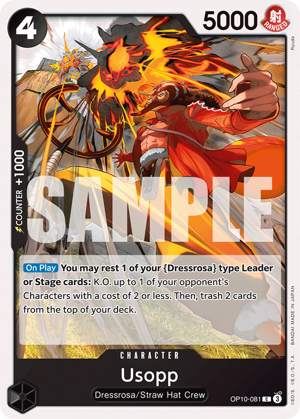 Usopp (081) OP10-081 One Piece TCG