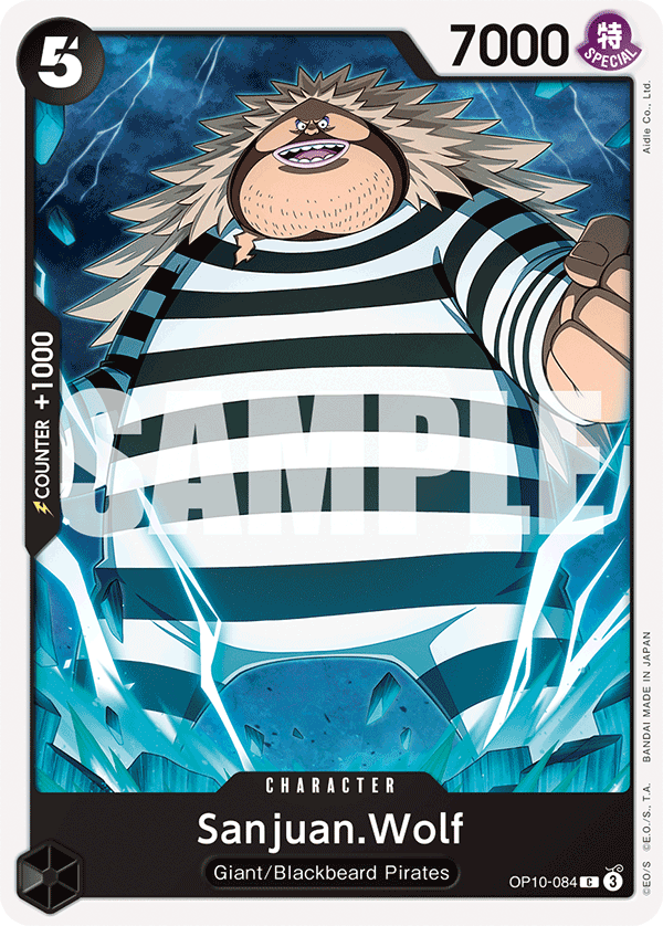 Sanjuan.Wolf OP10-084 One Piece TCG