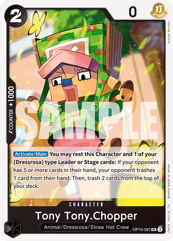 Tony Tony.Chopper (087) OP10-087 One Piece TCG