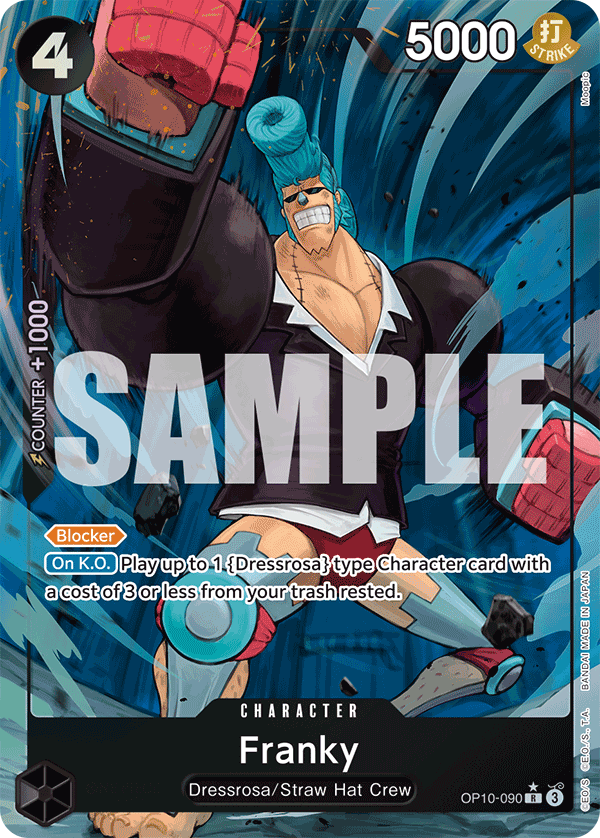 Franky (090) (Parallel) OP10-090_p1 One Piece TCG