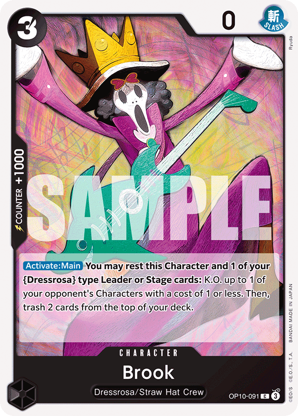 Brook (091) OP10-091 One Piece TCG