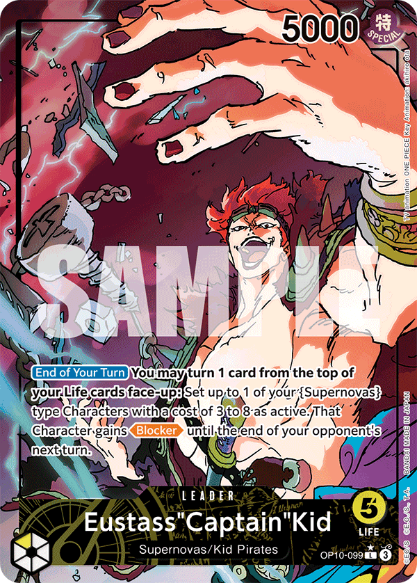 Eustass"Captain"Kid (099) (Parallel) OP10-099_p1 One Piece TCG