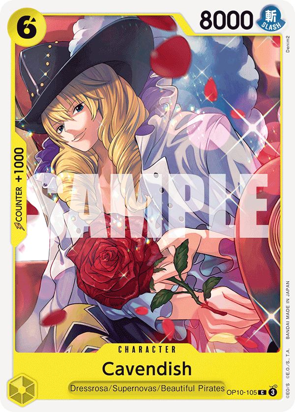 Cavendish (105) OP10-105 One Piece TCG