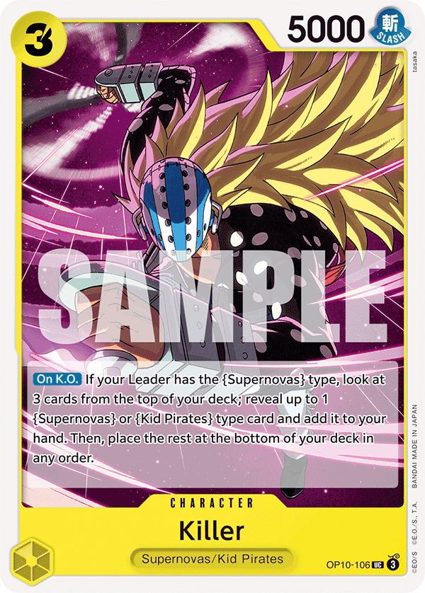 Killer OP10-106 One Piece TCG