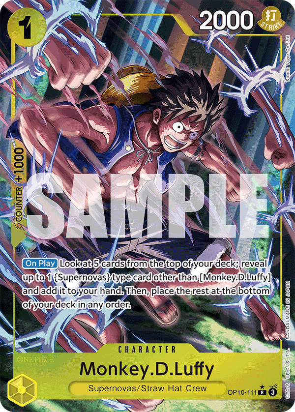 Monkey.D.Luffy (111) (Parallel) OP10-111_p1 One Piece TCG