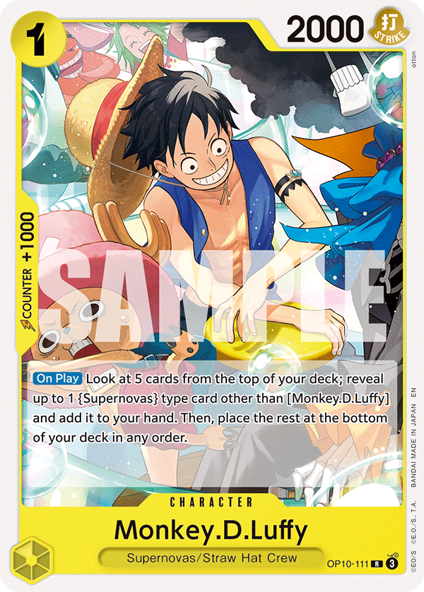Monkey.D.Luffy OP10-111_r1 One Piece TCG