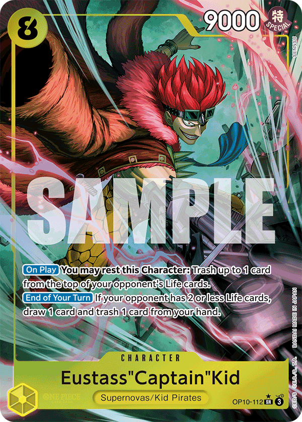 Eustass"Captain"Kid (112) (Parallel) OP10-112_p1 One Piece TCG