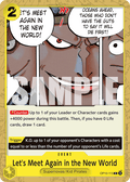 Let's Meet Again in the New World OP10-115 One Piece TCG