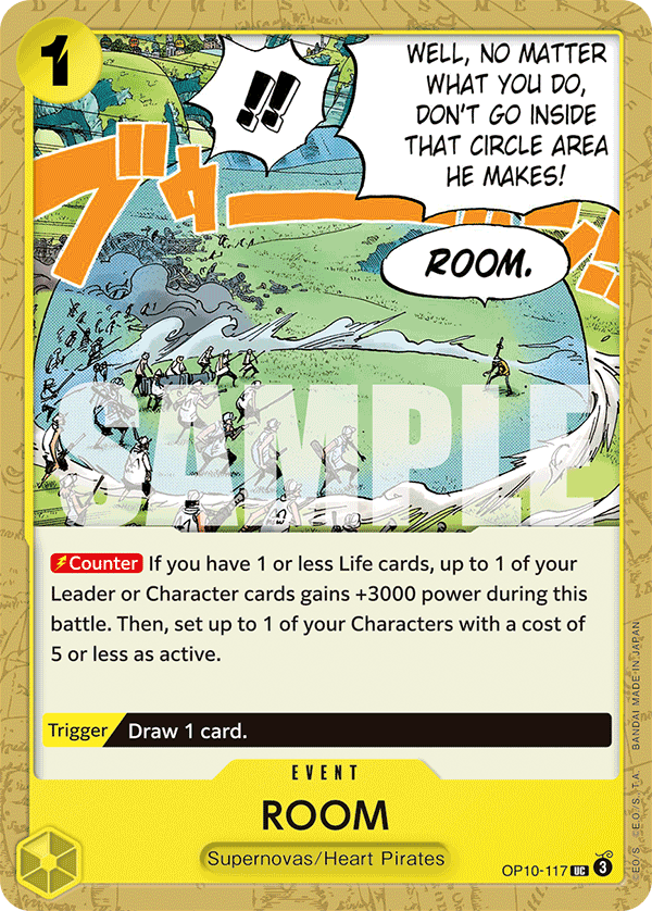 ROOM OP10-117 One Piece TCG