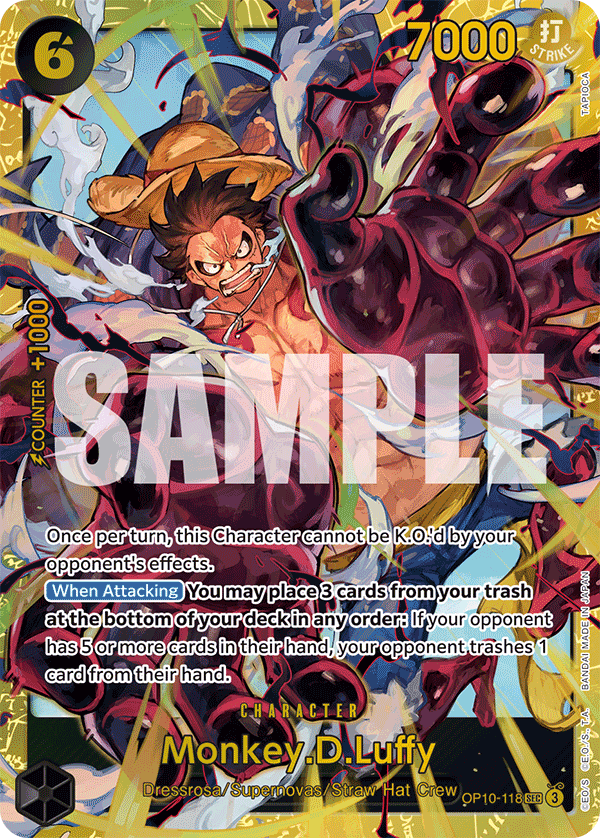 Monkey.D.Luffy (118) OP10-118 One Piece TCG