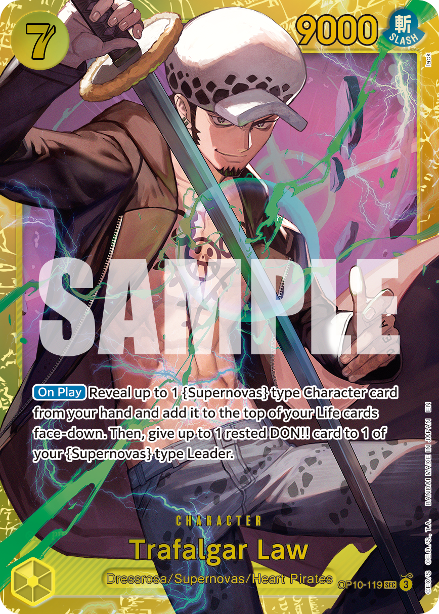 Trafalgar Law - OP10-119 (Reprint) OP10-119_r1 One Piece TCG
