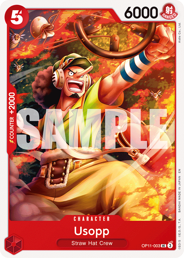 Usopp OP11-003 One Piece TCG