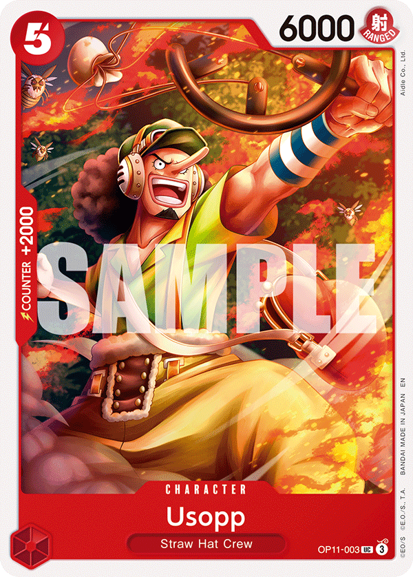 Usopp OP11-003_r1 One Piece TCG