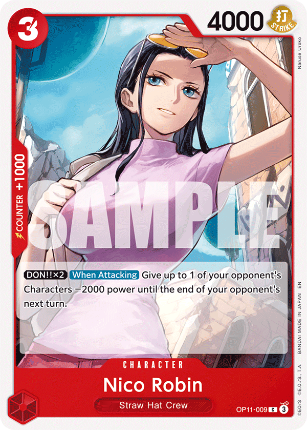 Nico Robin OP11-009 One Piece TCG