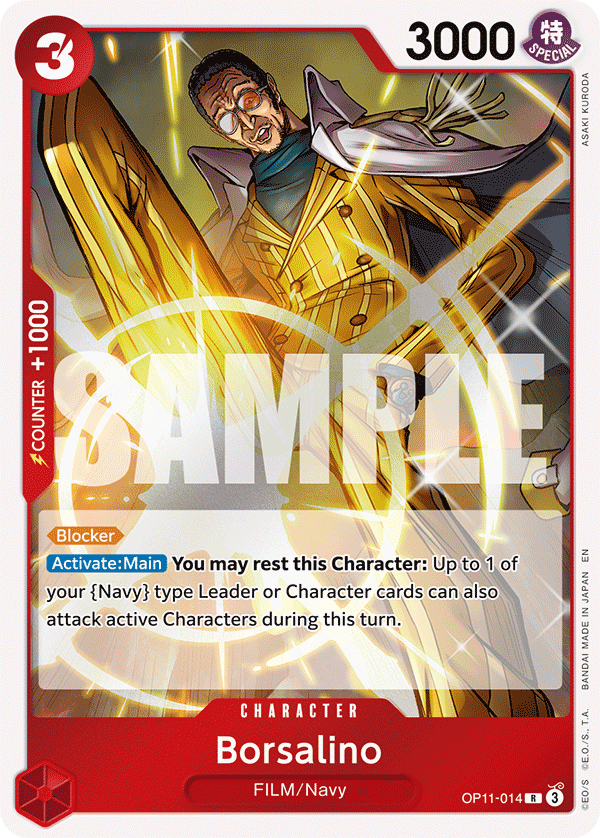 Borsalino OP11-014 One Piece TCG