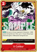 X Calibur OP11-020 One Piece TCG