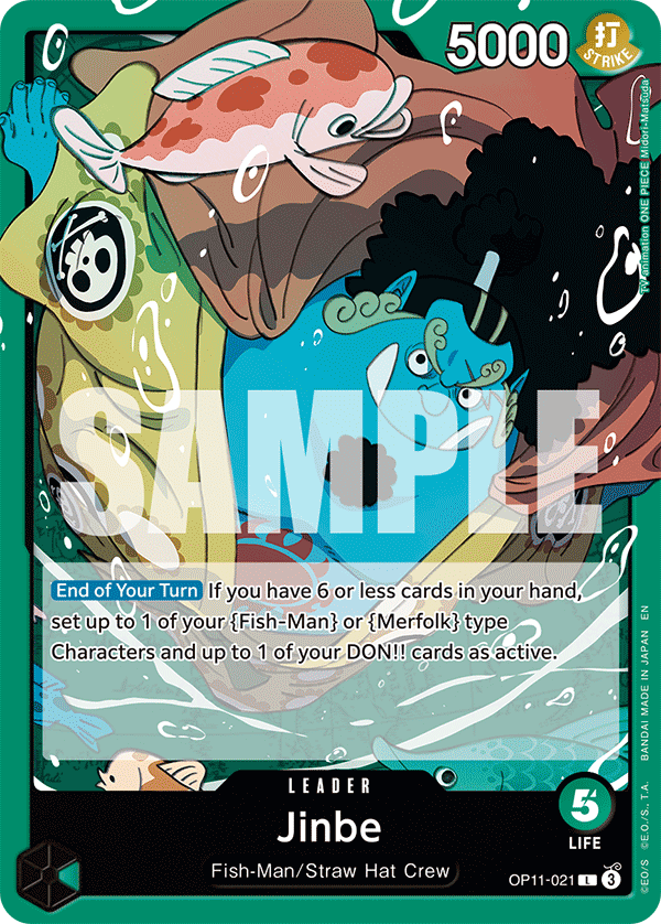 Jinbe (021) OP11-021 One Piece TCG