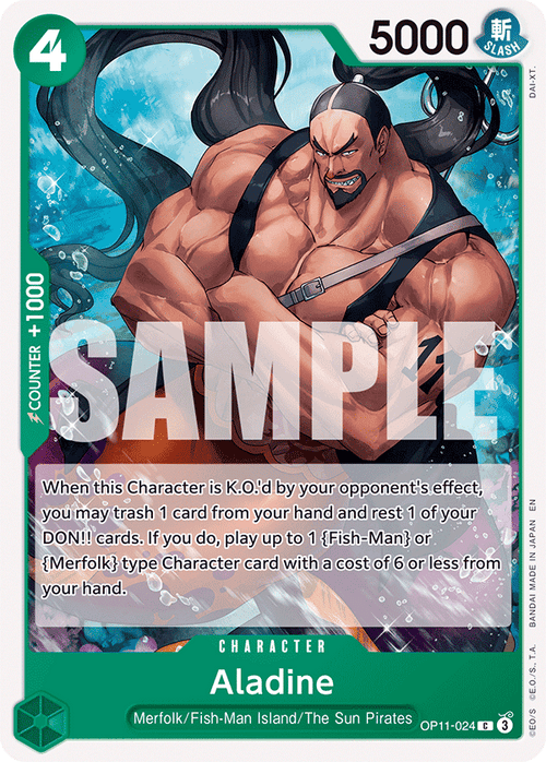 Aladine OP11-024 One Piece TCG