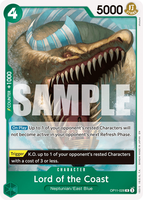 Lord of the Coast OP11-028 One Piece TCG