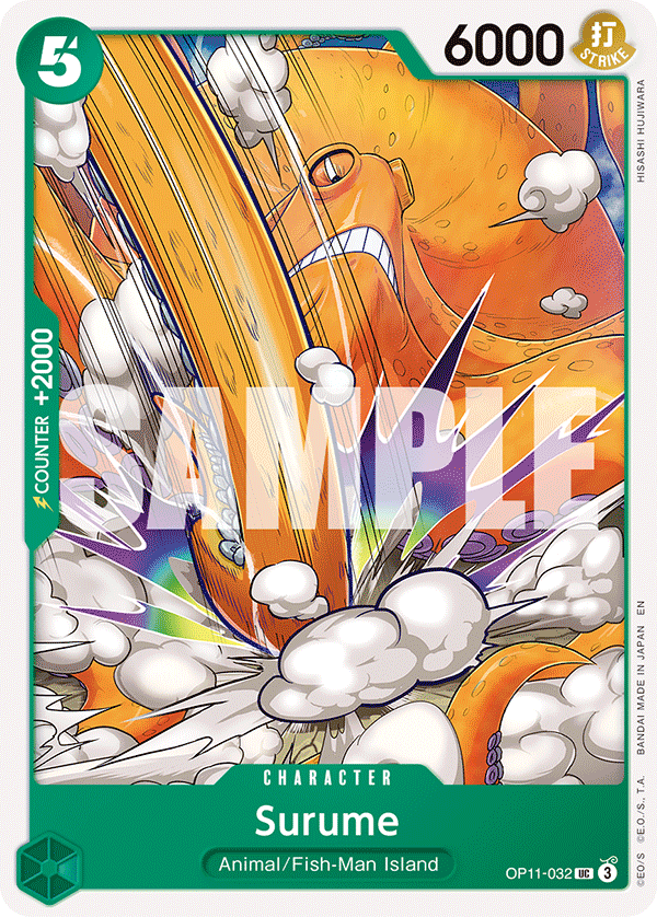 Surume OP11-032 One Piece TCG