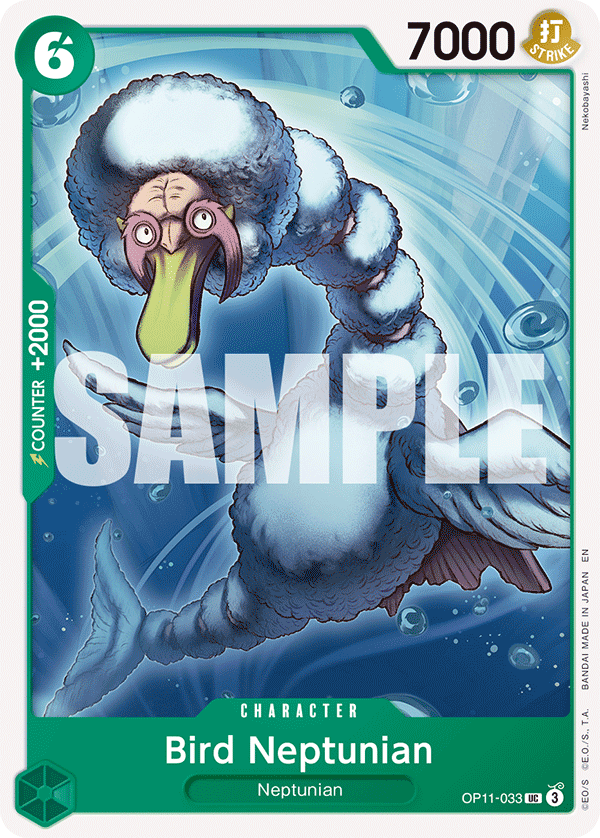 Bird Neptunian OP11-033 One Piece TCG