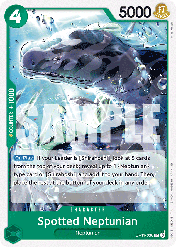 Spotted Neptunian OP11-036 One Piece TCG