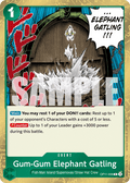 Gum-Gum Elephant Gatling OP11-038 One Piece TCG