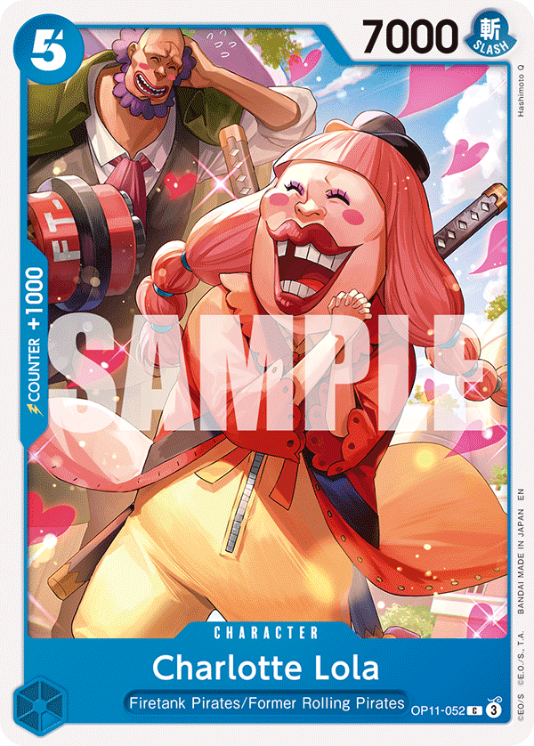 Charlotte Lola OP11-052 One Piece TCG