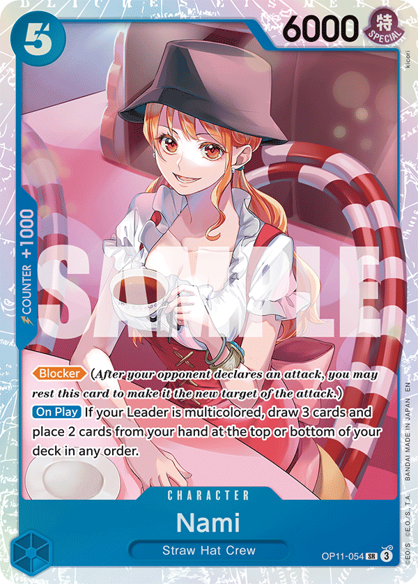 Nami (054) OP11-054 One Piece TCG