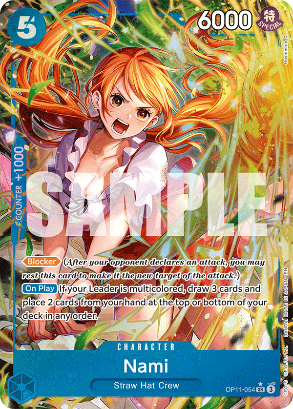 Nami (054) (Alternate Art) OP11-054_p1 One Piece TCG