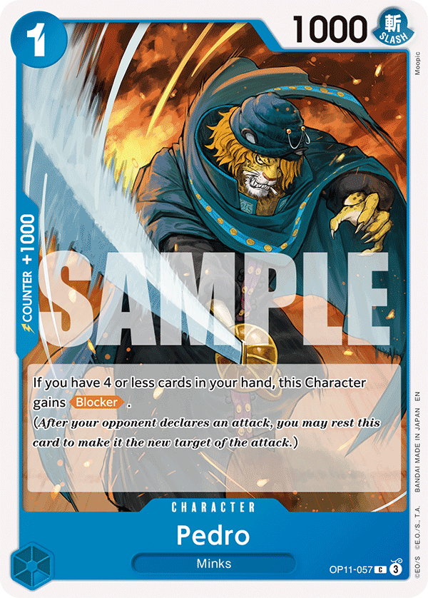 Pedro OP11-057 One Piece TCG