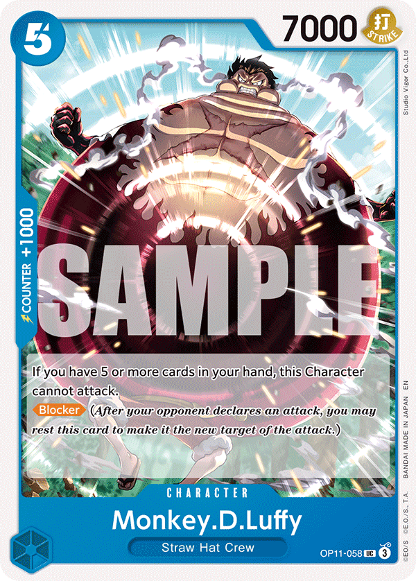 Monkey.D.Luffy (058) OP11-058 One Piece TCG
