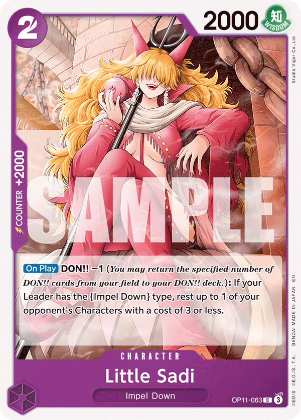 Little Sadi OP11-063 One Piece TCG