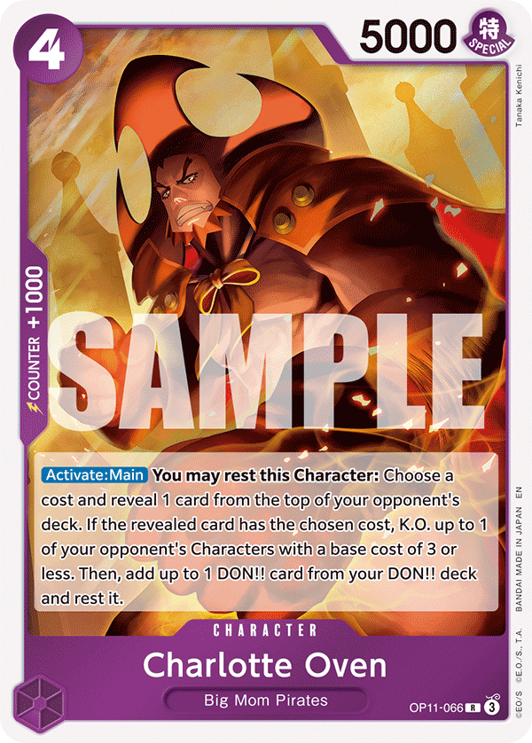 Charlotte Oven OP11-066 One Piece TCG